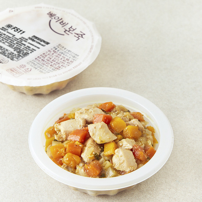 베이비본죽 한방 닭갈비찜, 100g, 1개