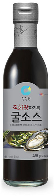 청정원 직화맛 파기름 굴소스, 465g, 1개