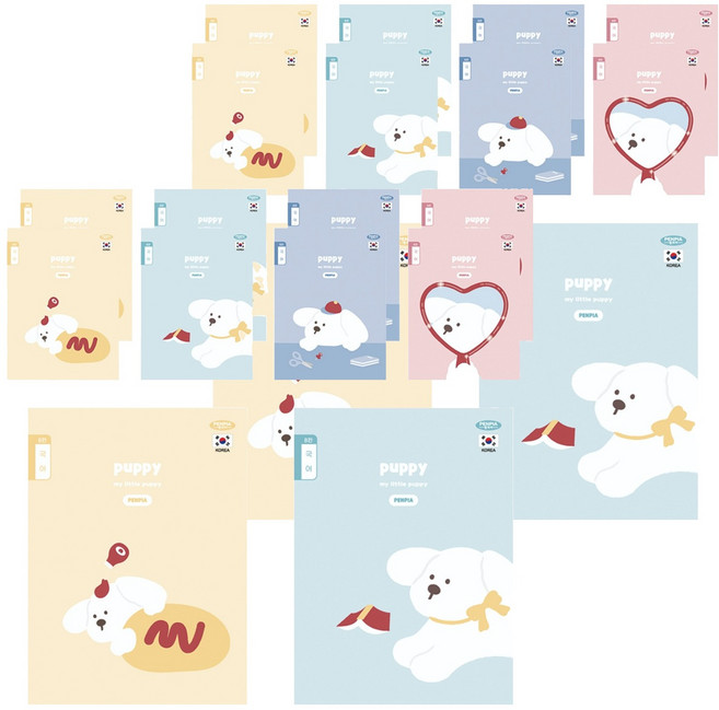 펜피아 800 초등노트 8칸국어, 랜덤발송, 20개