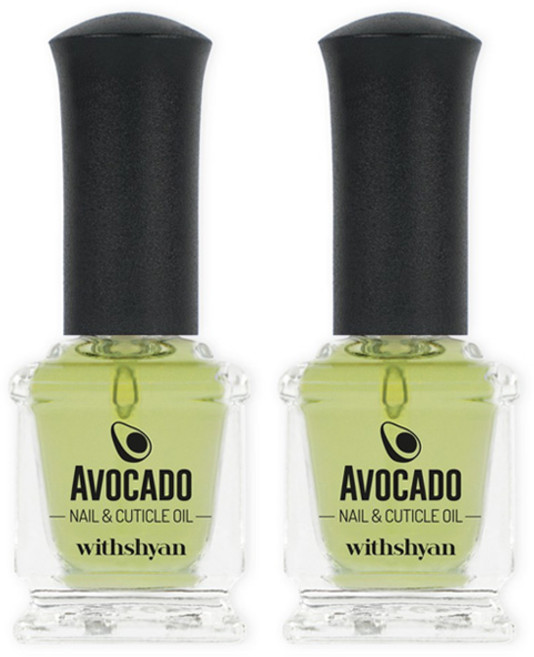 위드샨 아보카도 네일 큐티클 오일, 15ml, 2개