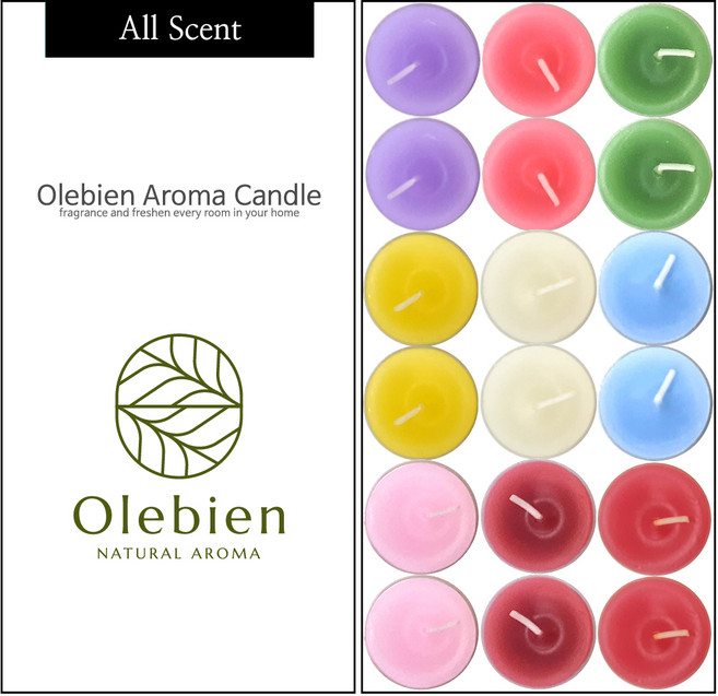 올레비엔 아로마 캔들, 올센트, 252g, 1개