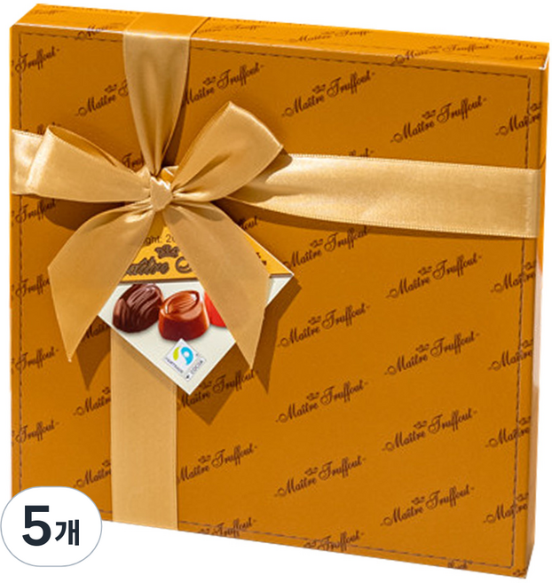 GUNZ 比利時禮品牛奶松露巧克力, 200g, 5個