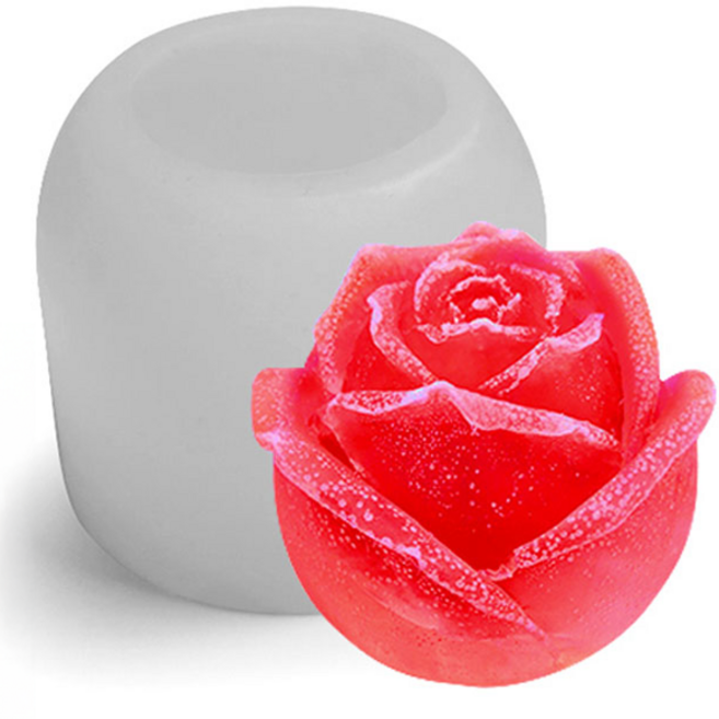 카페로메오 실리콘 장미 얼음틀, 화이트