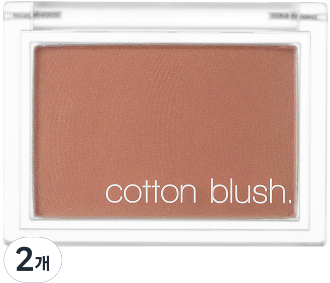미샤 코튼 블러셔 4g, 마마스 캐멀코트, 2개