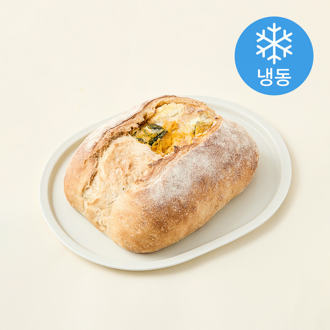 프렌떼 단호박 크림치즈 호밀 깜빠뉴 (냉동), 525g, 1개