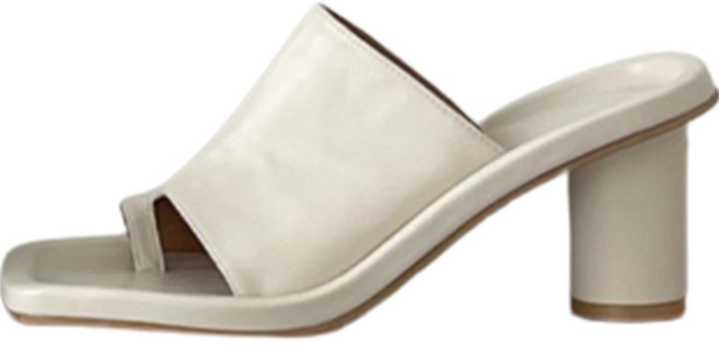 여성용 셀마토드 슬리퍼 힐 샌들 C232_A6132