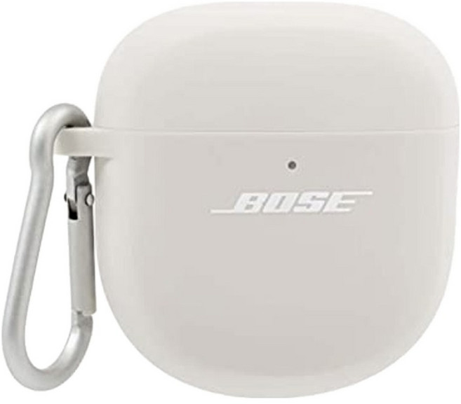 BOSE Quietcomfort Earbuds II 充電盒硅膠護套, 白色, 1個