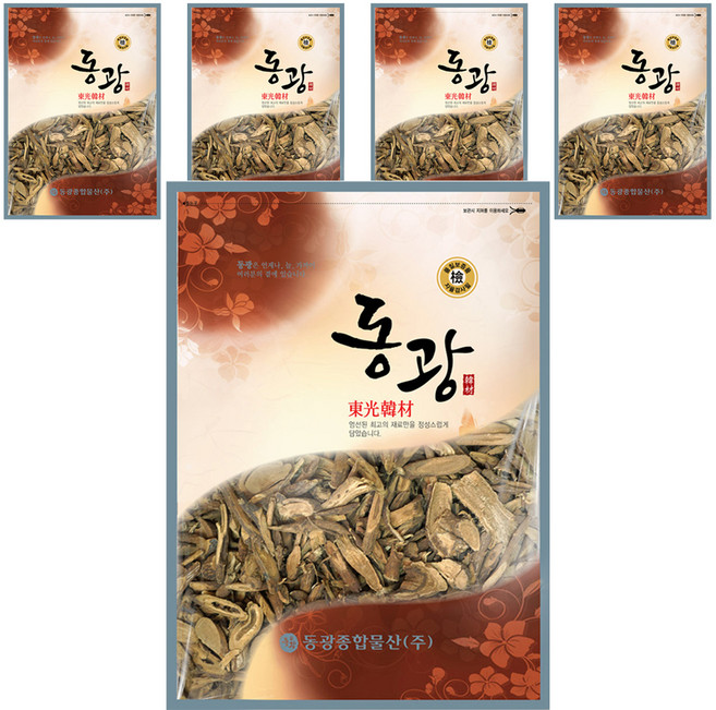 동광한방몰 볶은 감초, 600g, 5개