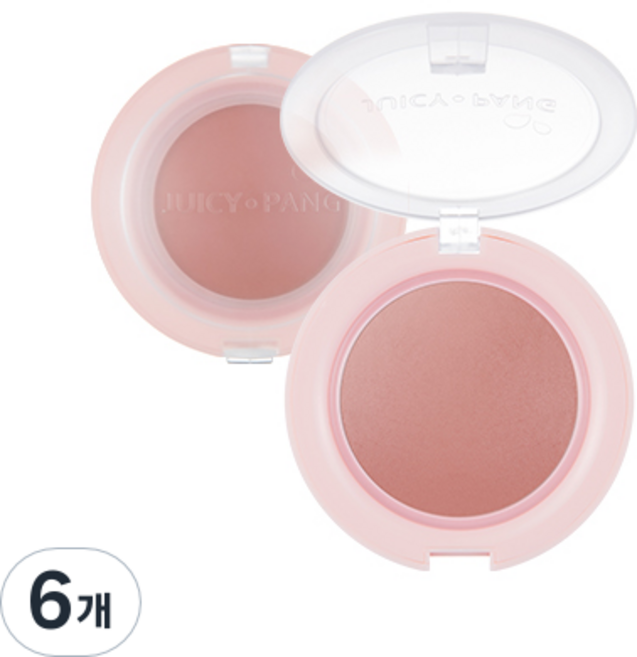 어퓨 과즙팡 젤리 블러셔 4.8g, BE01 네마음갖구아바, 6개