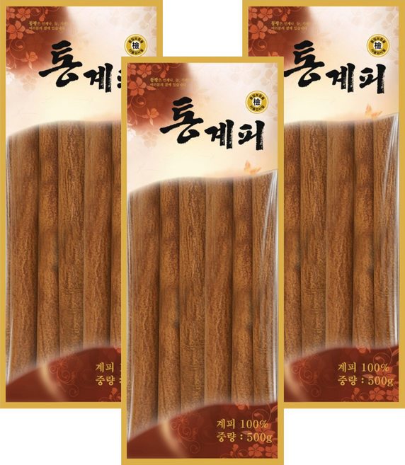 동광종합물산 통 계피 베트남산, 500g, 3개, 1개입