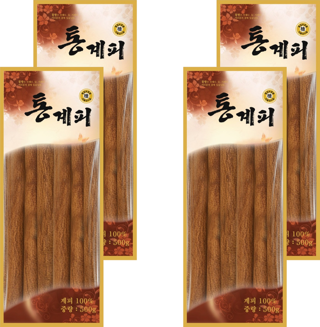 Dongkwang General Co. Ltd. 越南肉桂, 4包, 500g