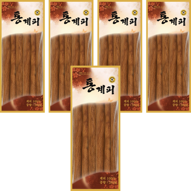 동광종합물산 통 계피 베트남산, 500g, 5개, 1개입