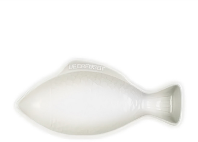 LE CREUSET 鮮魚盤 中, 蛋白霜, 1個