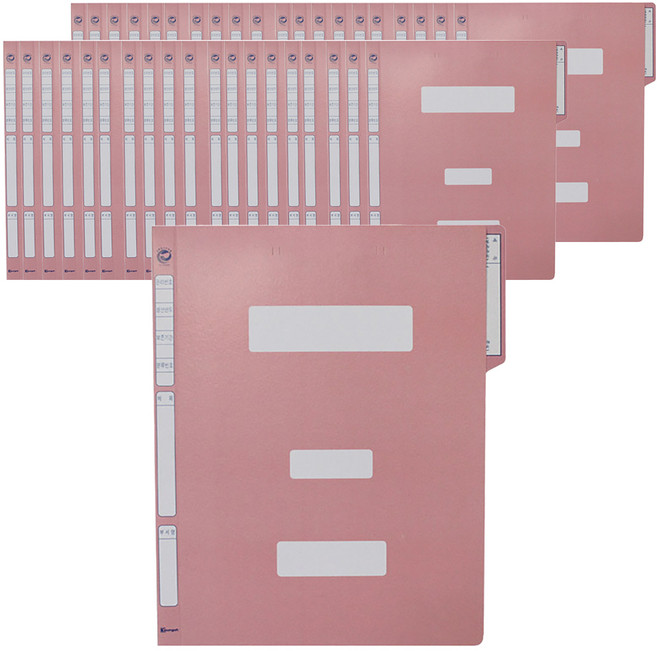 빅드림 정부화일 A4, 분홍, 40개