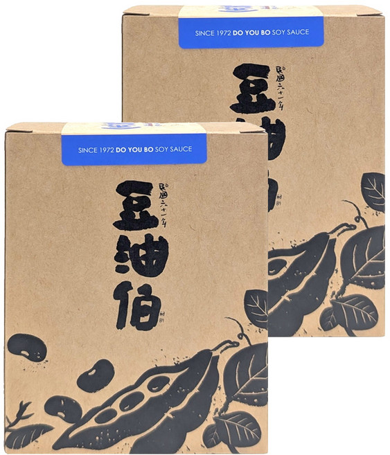 豆油伯 金美滿無添加糖釀造醬油 台灣黃豆醬油 無麩質 不含碘, 90ml, 2盒