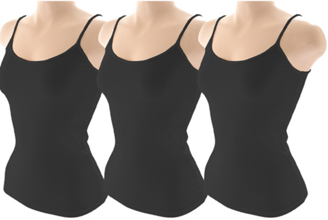 글램공감 여성용 찰랑 모달 끈 나시 3종 세트