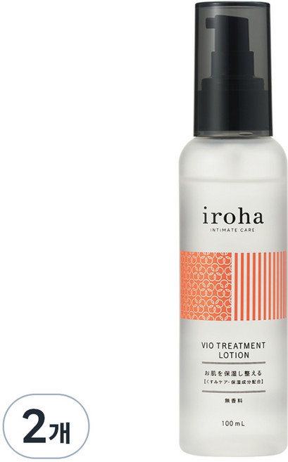 iroha 依柔華 Intimate VIO護理乳液, 100ml, 2瓶