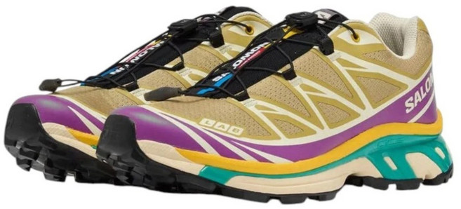 SALOMON XT-6 Gore-Tex Antique Gold 機能山系 男款慢跑登山鞋
