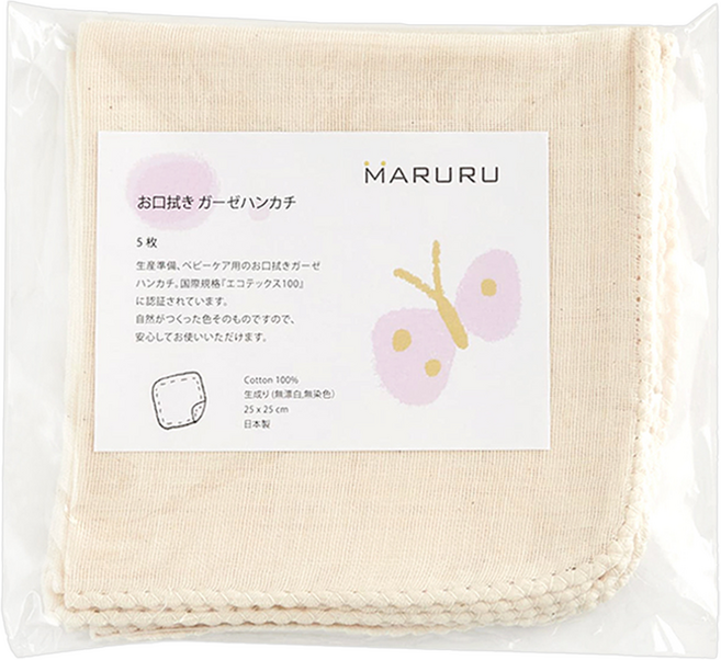 MARURU 寶寶口腔專用紗布手帕