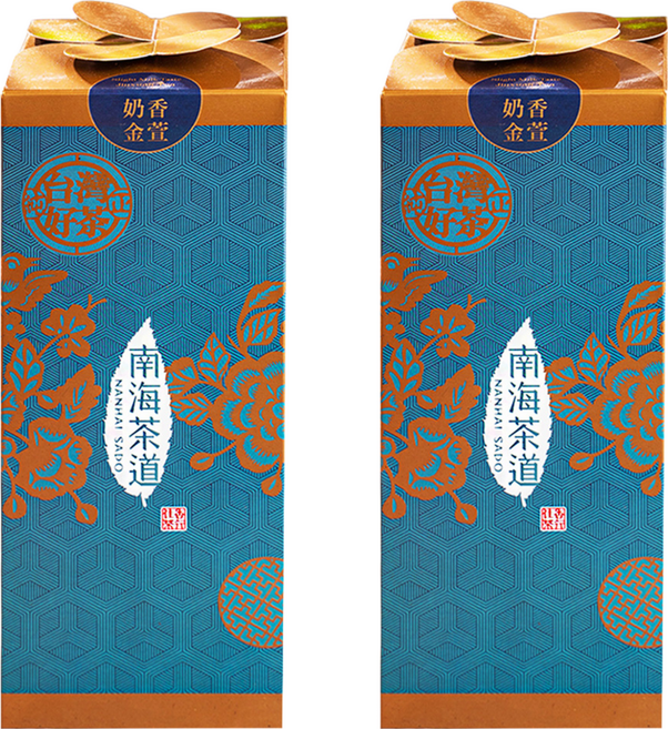 南海茶道 金萱立體茶包禮盒, 4g, 20包, 2盒