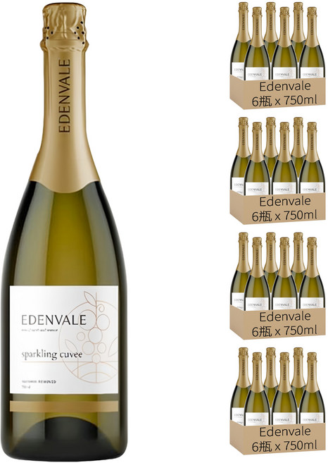 EDENVALE 氣泡白葡萄飲 混釀, 750ml, 24瓶