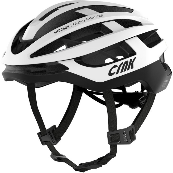 크랭크 헬머 자전거 헬멧, White, 1개