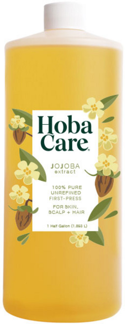 HobaCare THE ORIGINAL JOJOBA COMPANY 孩童荷荷芭護膚油, 1L, 1瓶