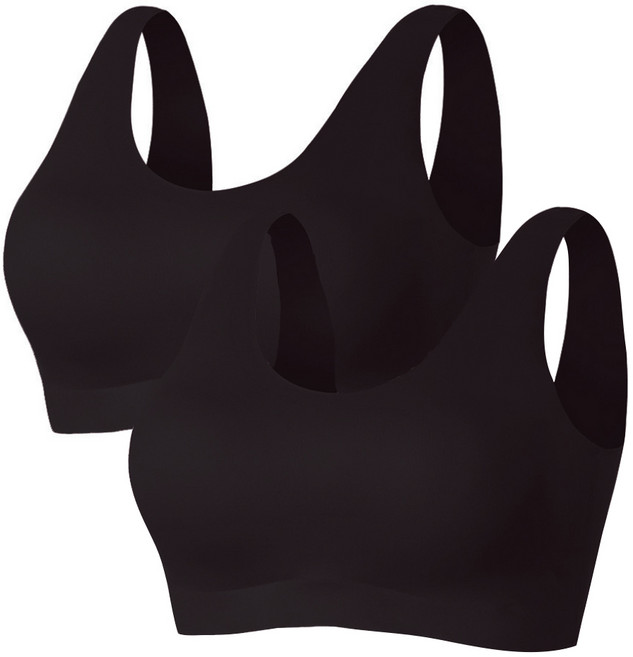 이너메이트 주니어 무봉제 브라 2p