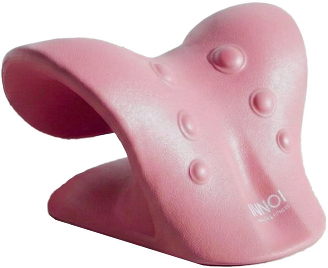 이노이 넥스트레처 목 스트레칭 기구 NS-0, 핑크, 1개