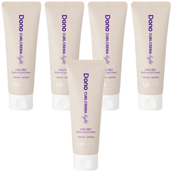 로웰도노 컬 크레마 라이트 컬크림, 120ml, 5개