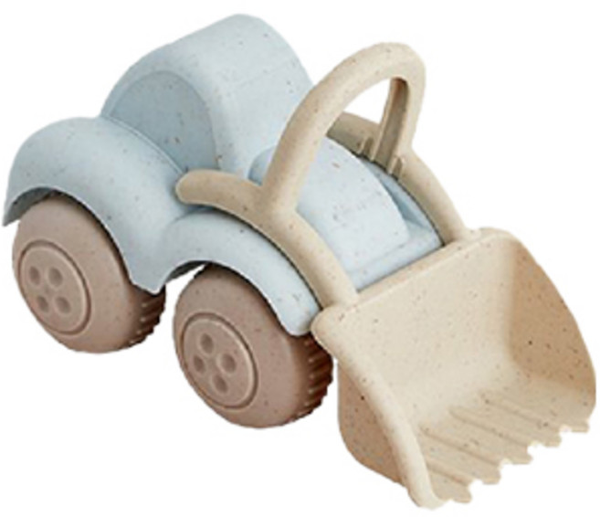 VIKINGTOYS 維京玩具 寶寶挖土車, 莫蘭迪色系藍莓馬卡龍, 1個, 1入