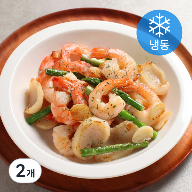 초록햇살 새우 관자 버터구이 (냉동), 463g, 2개
