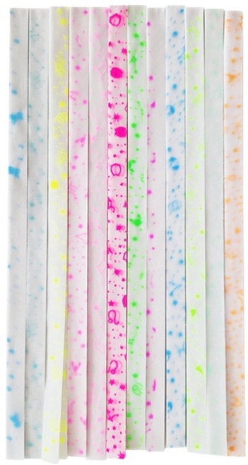 문구담 이벤트 야광 별 종이접기 양면 멀티페이퍼 십이성좌, 1세트, 12색