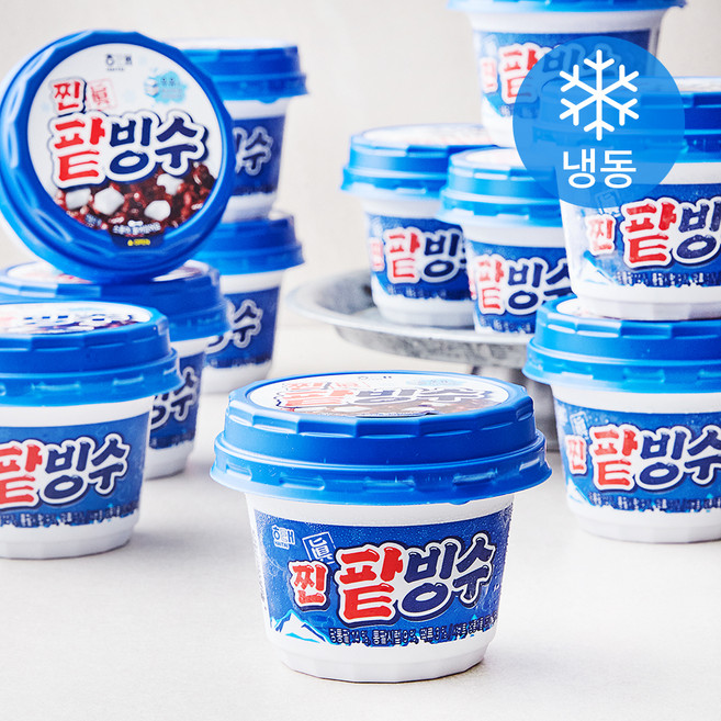 해태아이스 찐 팥빙수 (냉동), 250ml, 1개입, 12개
