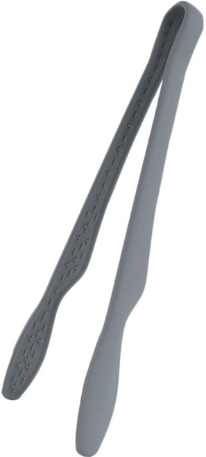 SiliPot 鉑金矽膠夾子(L) 韓國製 不傷鍋面 防滑設計, 冷灰色, 1支
