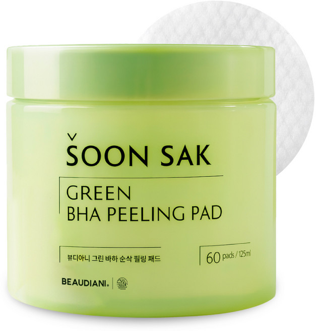 뷰디아니 그린 순삭 패드 125ml, 60매입, 1개