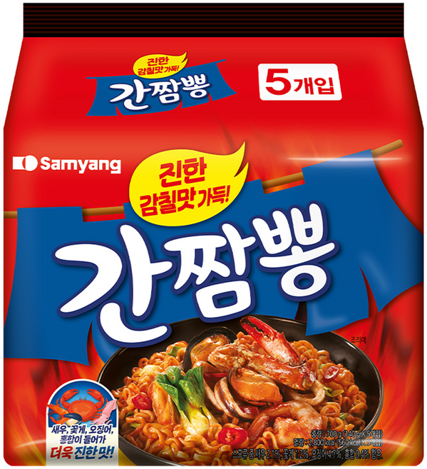 삼양 볶음 간짬뽕 140g, 5개