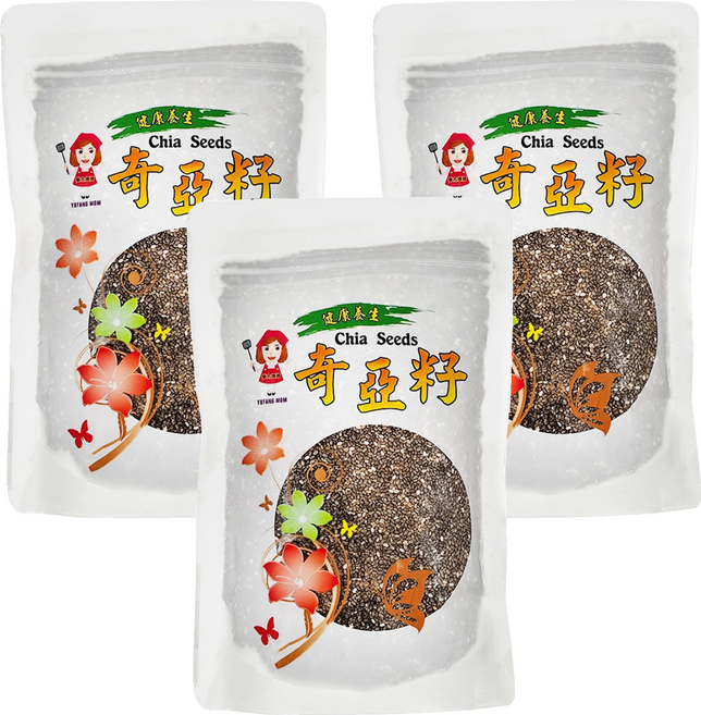 譽方媽媽 奇亞籽, 200g, 3包