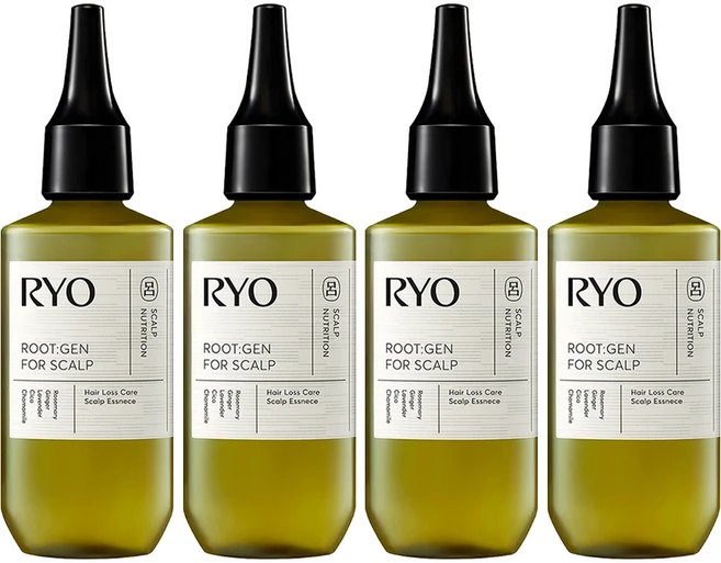 려 루트젠 탈모 증상 전문 케어 두피 에센스, 80ml, 4개 - 쿠팡