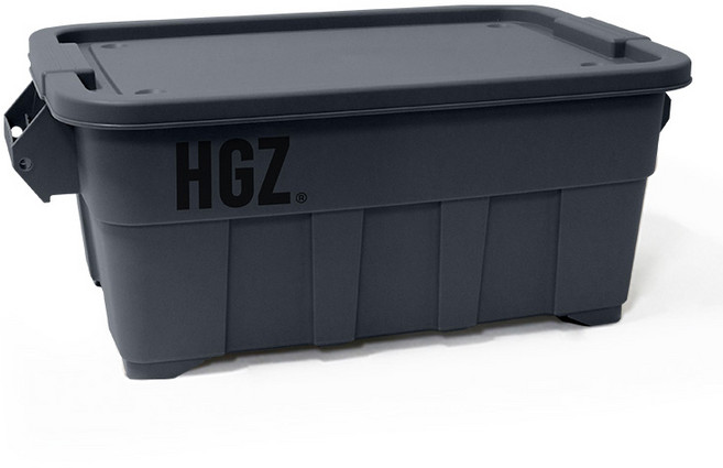 하이그라운즈 캐스터 카고 박스 53L, 더스티그레이, 1단, 1개