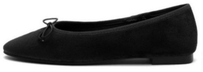 사뿐 앤슬리 리본 플랫슈즈 1cm