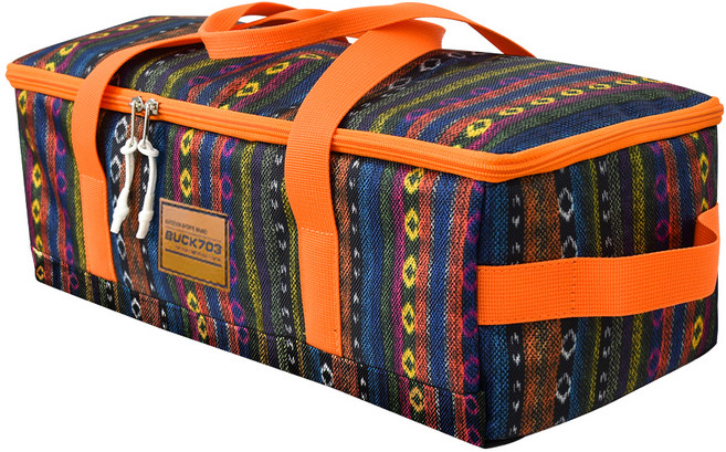 벅703 페어아일 단조팩 캠핑공구 가방, 혼합색상, 1개