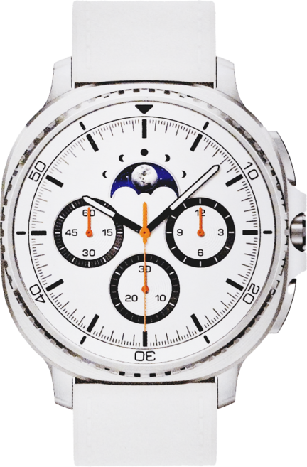 SAMSUNG 三星 Galaxy Watch8 Classic BT 46mm智慧手錶 L500, 雲朵白, 1.5吋, GPS + 藍牙