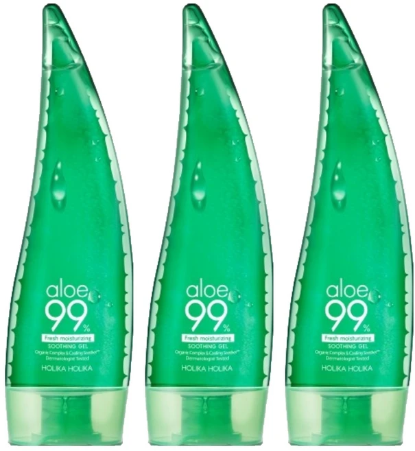 홀리카홀리카 알로에 99% 수딩젤, 55ml, 3개 - 쿠팡