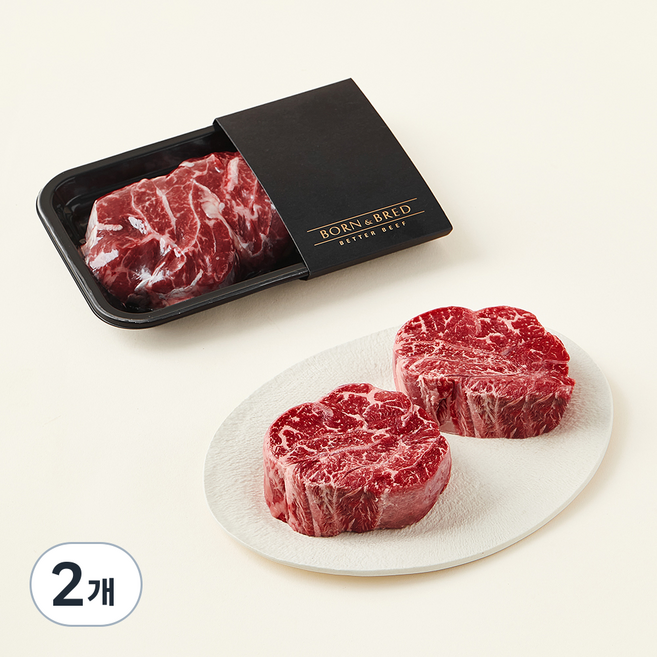 본앤브레드 한우 1++(9) 사태(덩어리) 수육/장조림용 (냉장), 300g, 2개