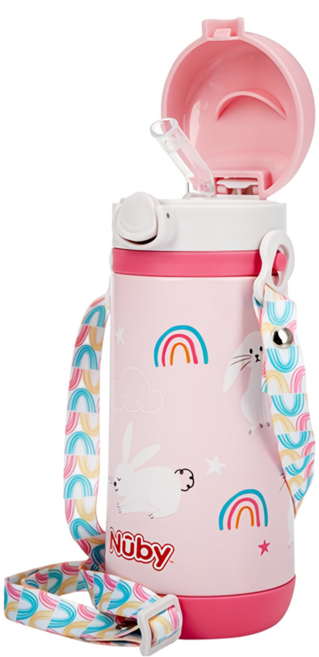 Nuby 背帶配件組 含扣環, 1組, 背帶配件 + 扣環, 小兔