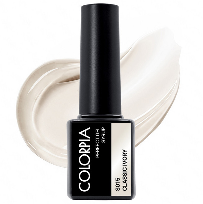 칼라피아 원스텝 시럽 젤네일, S015 클래식아이보리, 6g, 1개