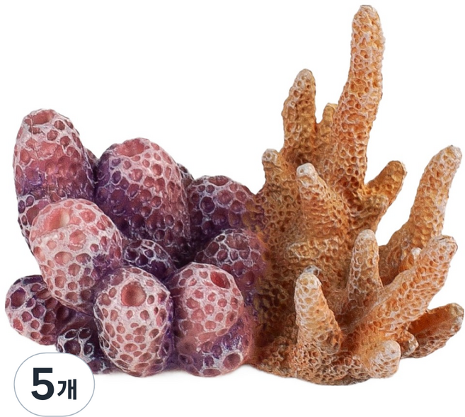 MOMOS 粉紅珊瑚與海綿公仔, 5個