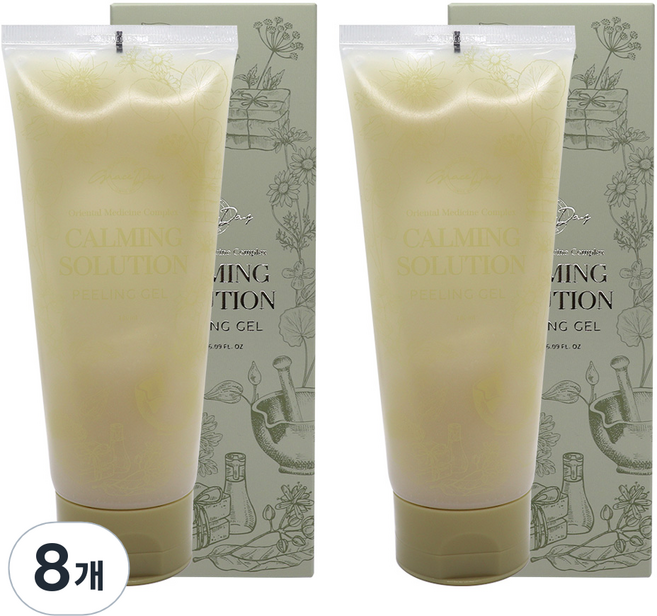 그레이스데이 카밍 솔루션 필링젤, 8개, 180ml