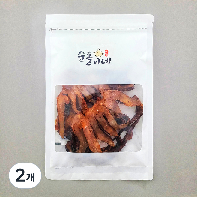 순돌이네 버터 오징어 대발이, 2개, 150g